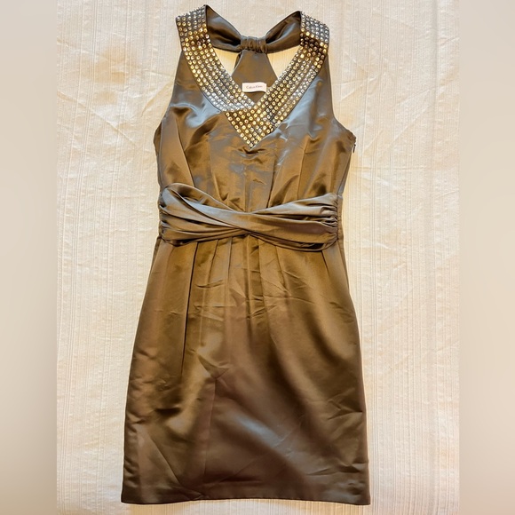 Calvin Klein Sequin Detail Dress - Picture 1 of 5